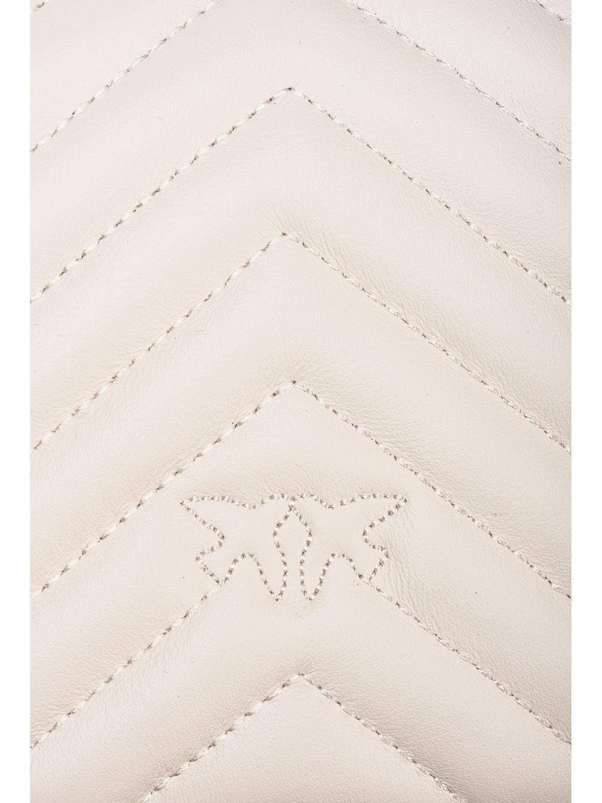 PINKO Borsa Donna Love click mini 100067-A0GK Z14Q Avorio - Stilato