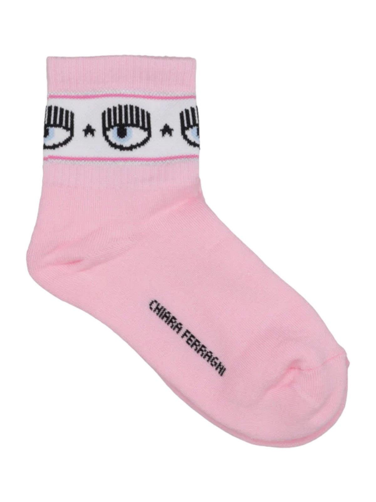 CHIARA FERRAGNI Calzini Donna  75SB0J21 ZG043 439 Rosa - Stilato