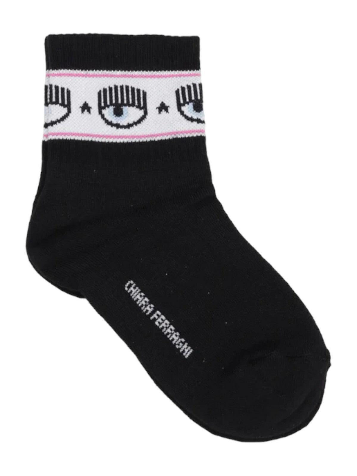 CHIARA FERRAGNI Calzini Donna  75SB0J21 ZG043 899 Nero - Stilato