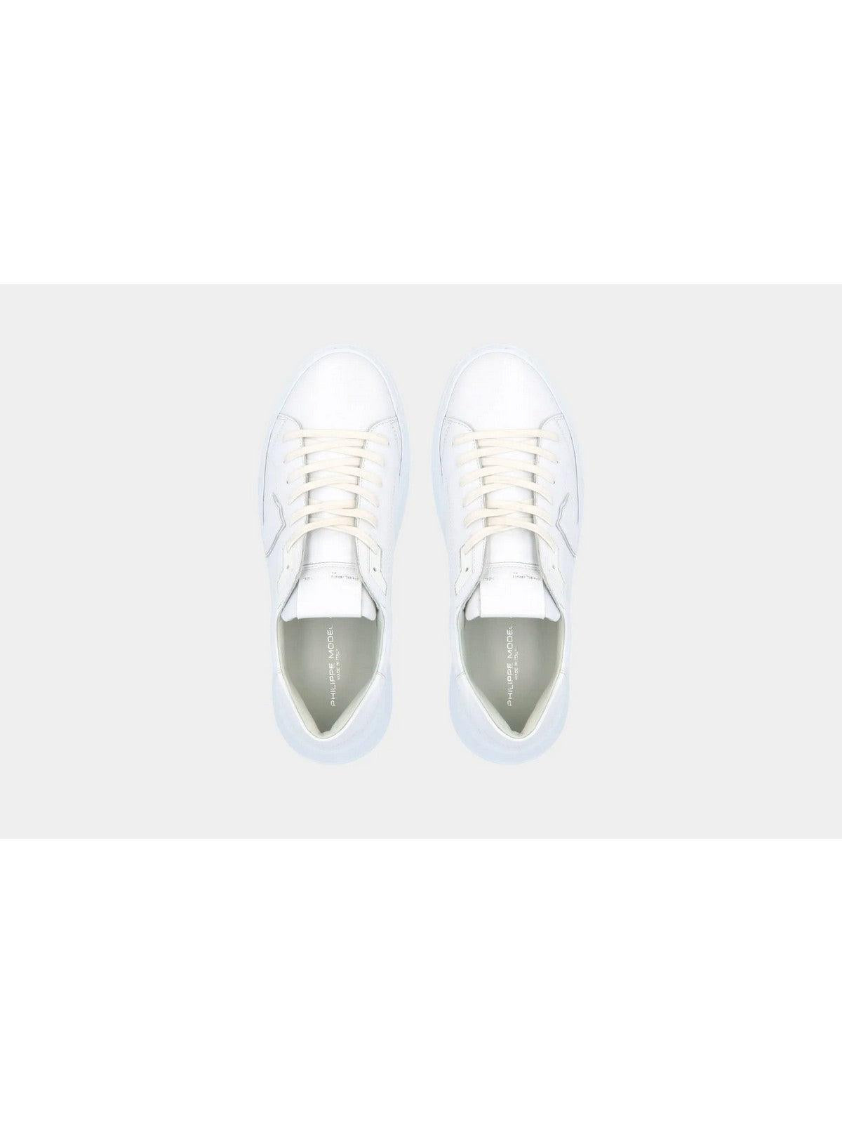 PHILIPPE MODEL Sneaker Uomo Temple low man BTLU V001 Bianco - Stilato