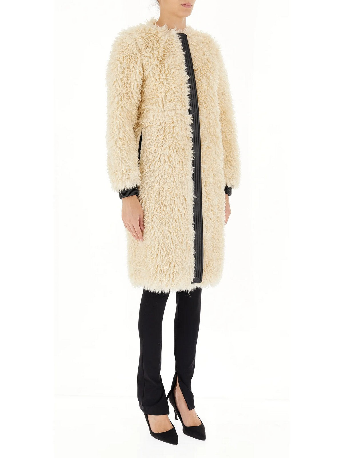 PATRIZIA PEPE Cappotto Donna 2O0140 E054 J4C6 Bianco - Stilato