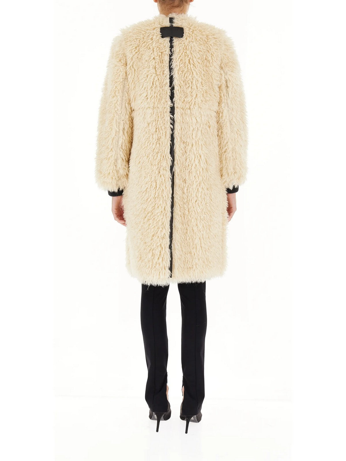 PATRIZIA PEPE Cappotto Donna 2O0140 E054 J4C6 Bianco - Stilato