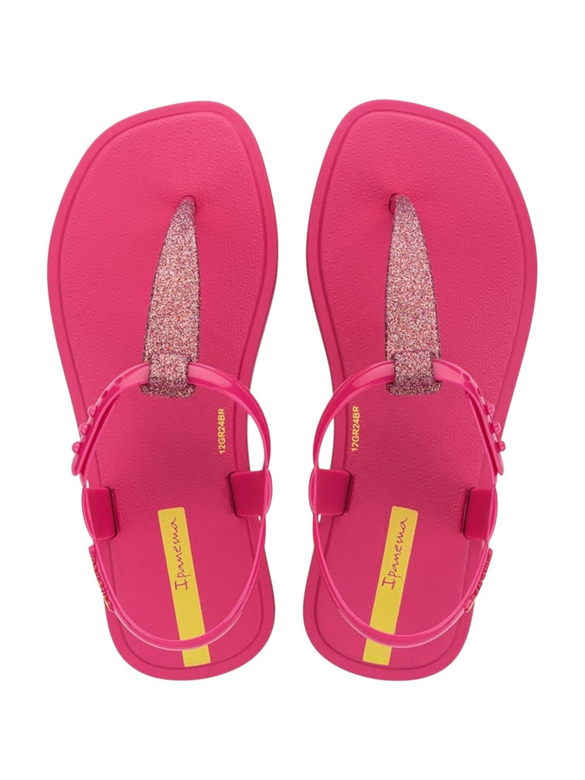 Sandale fille IPANEMA IP.83706 BD031 ROSE/PAILLETTES/JAUNE