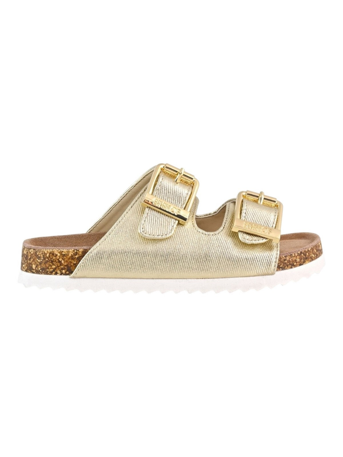 Sandale fille COLORS OF CALIFORNIA en tissu laminé HC.2507 GOL GOLD
