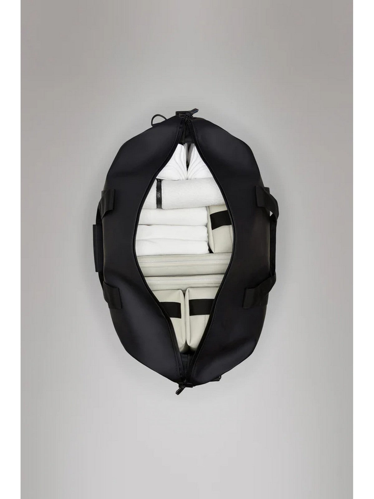 RAINS Valigie e Trolley Unisex adulto Hilo Weekend Bag 14200 FRM Marrone - Stilato