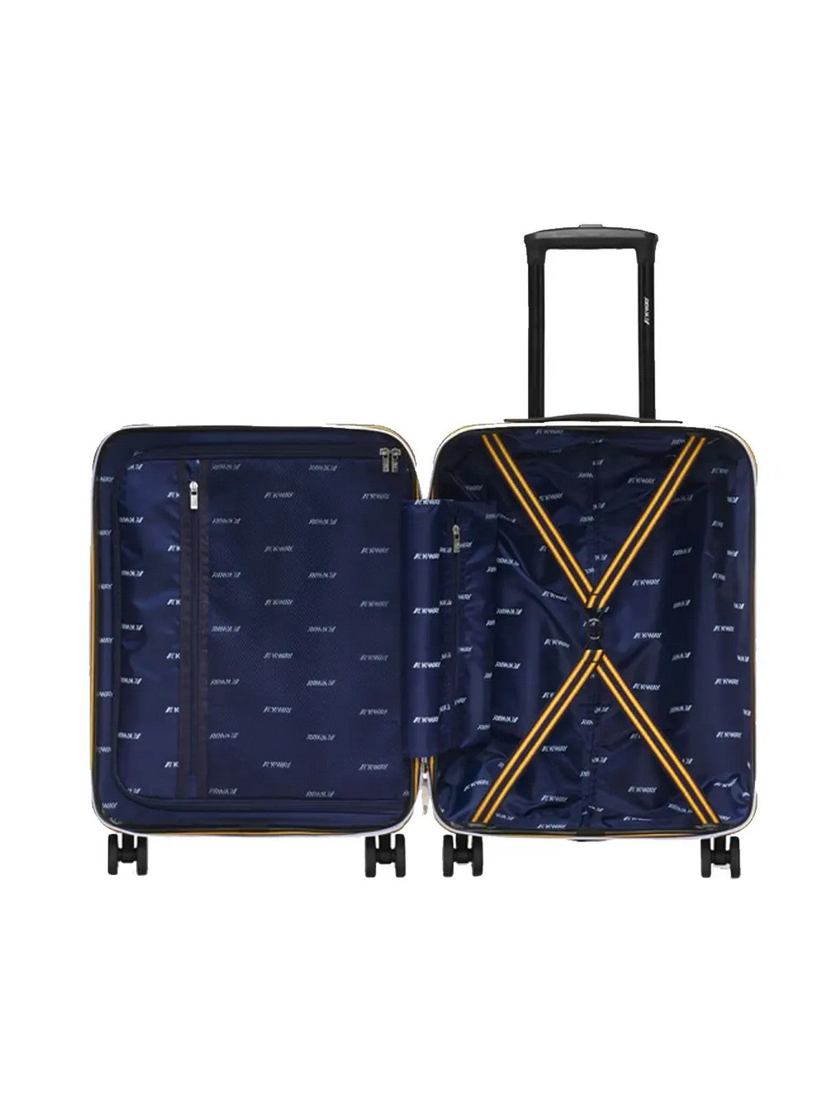 K-WAY Valigie e Trolley Unisex adulto TROLLEY MEDIUM K11417W L23 Grigio - Stilato