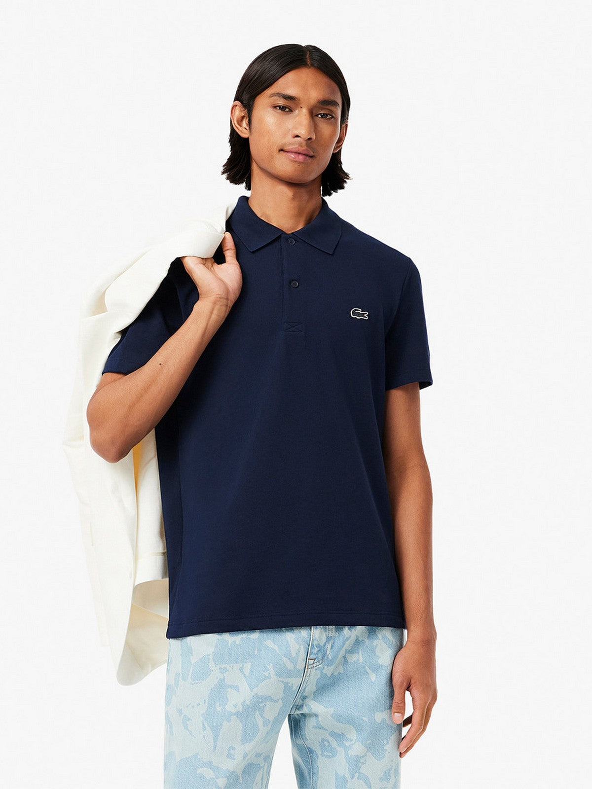 LACOSTE Polo Uomo DH5522 166 Blu