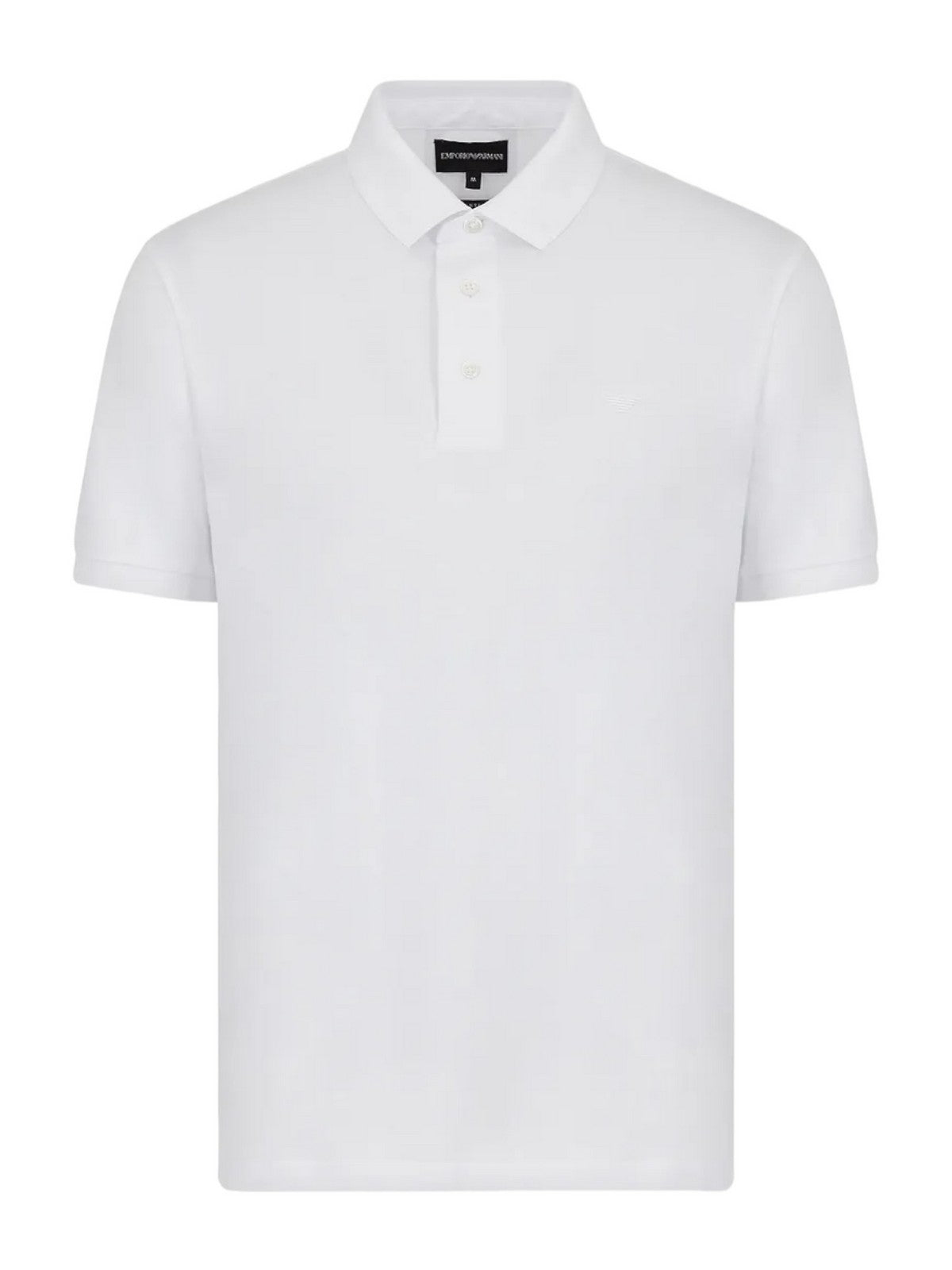EMPORIO ARMANI T-Shirt e Polo Uomo 8N1F96 1JUVZ 0100 Bianco - Stilato