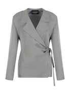 EMPORIO ARMANI Giacca Donna E3NG23 F2114 016 Grigio - Stilato