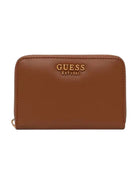 GUESS Portafoglio Donna Laurel Slg Large Zip SWVA85 00400 COG Marrone - Stilato