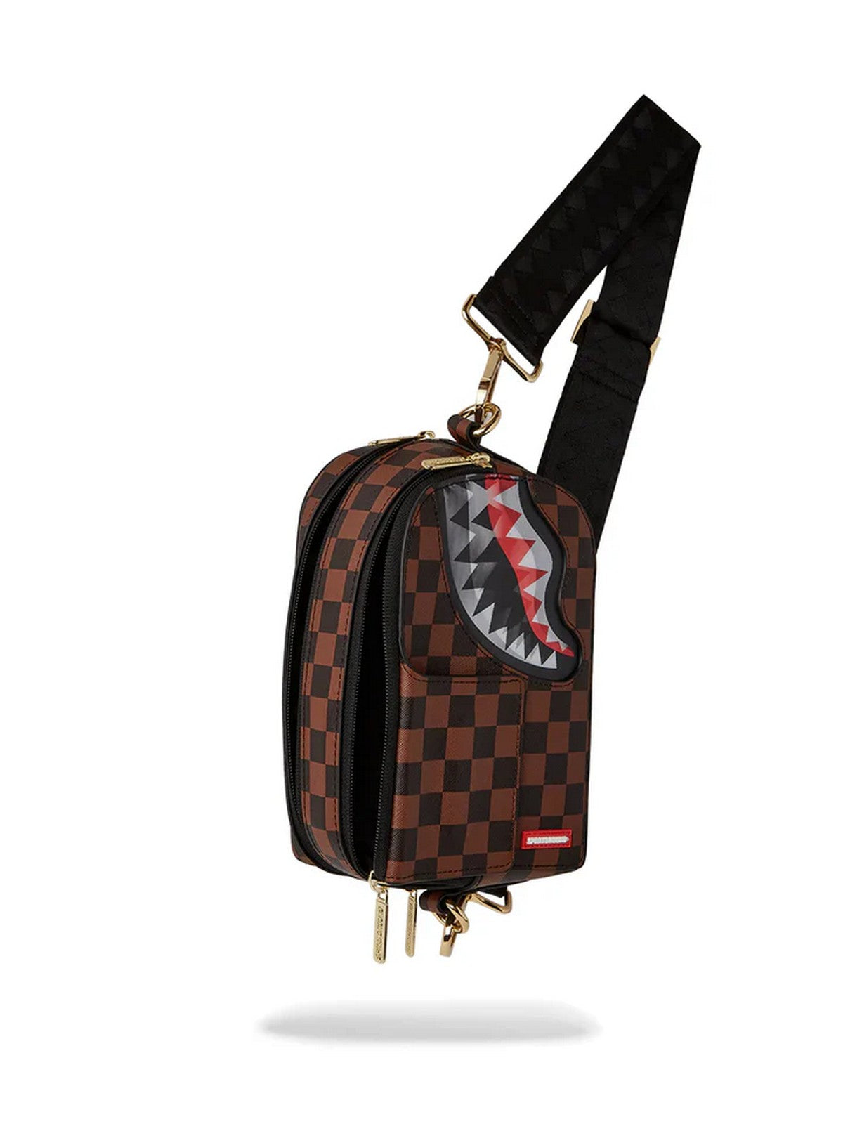 Sprayground Tracolla Uomo Marrone SIP Lenticular Chomp 910B6521NSZ - Stilato