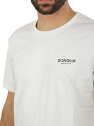 DONDUP T-Shirt e Polo Uomo US198 JF0309U HN5 000 Bianco - Stilato