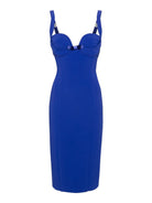 ELISABETTA FRANCHI Abito Donna AB65542E2 828 Blu - Stilato