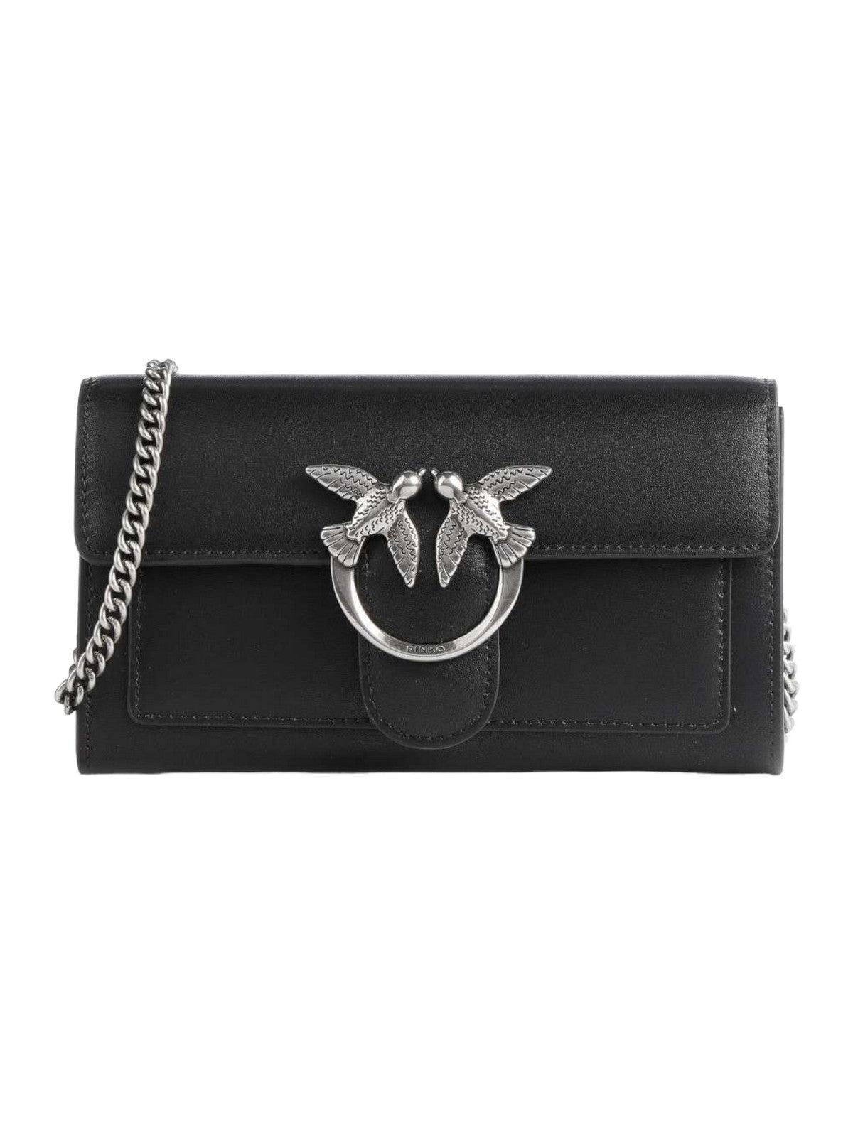 PINKO Portafoglio Donna Love one wallet 100062-A0F1 Z99O Nero - Stilato