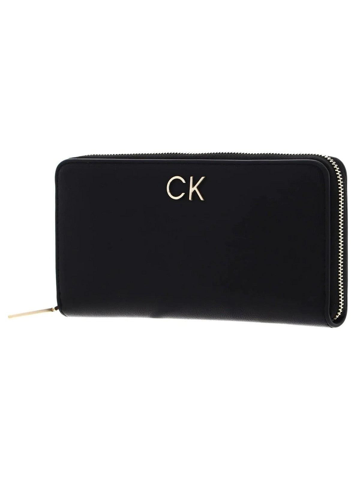 CALVIN KLEIN Portafoglio Donna K60K610967 BAX Nero - Stilato