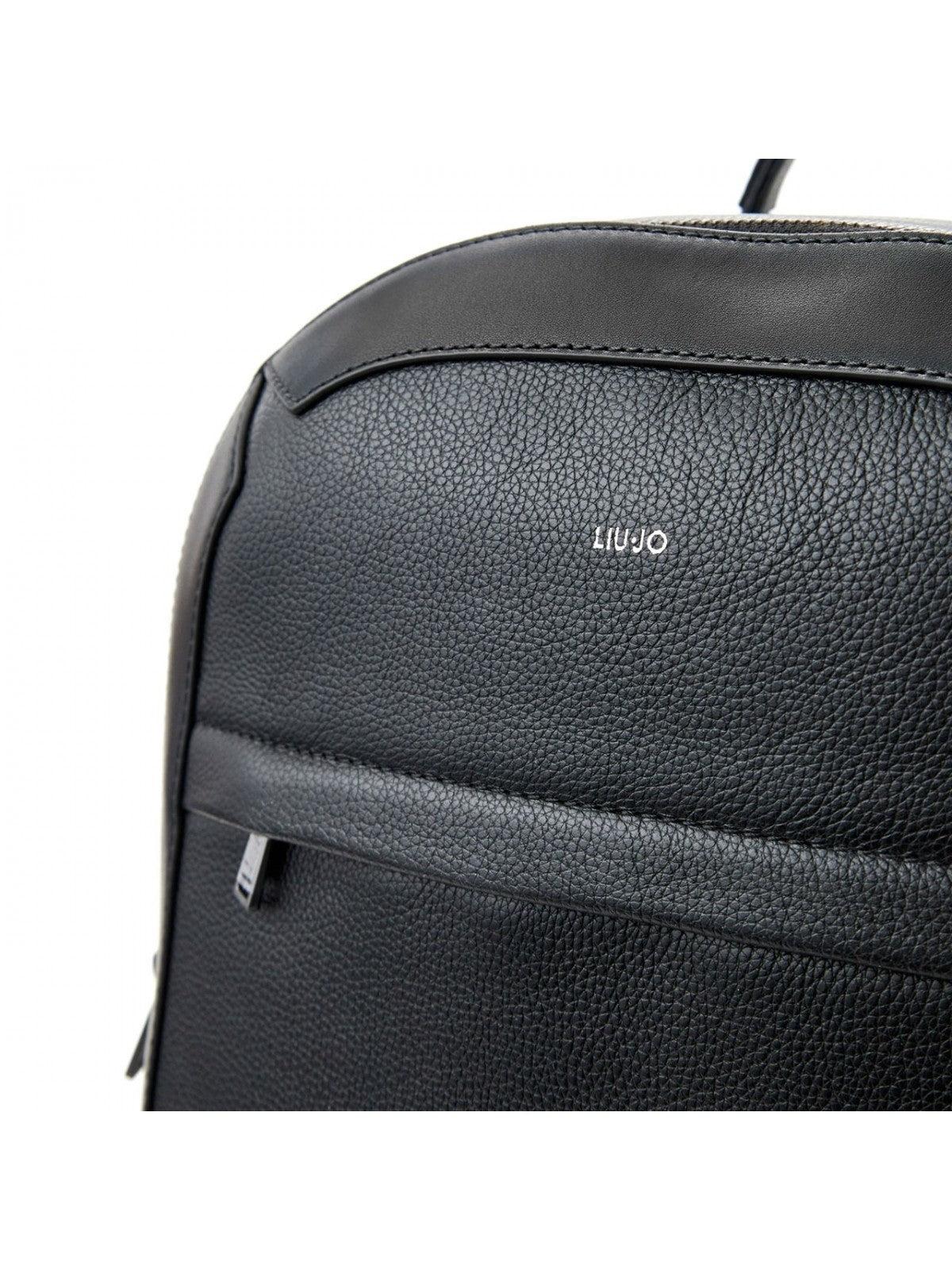 LIU JO UOMO Zaino Uomo M223P401TOPBACK 900 Nero - Stilato