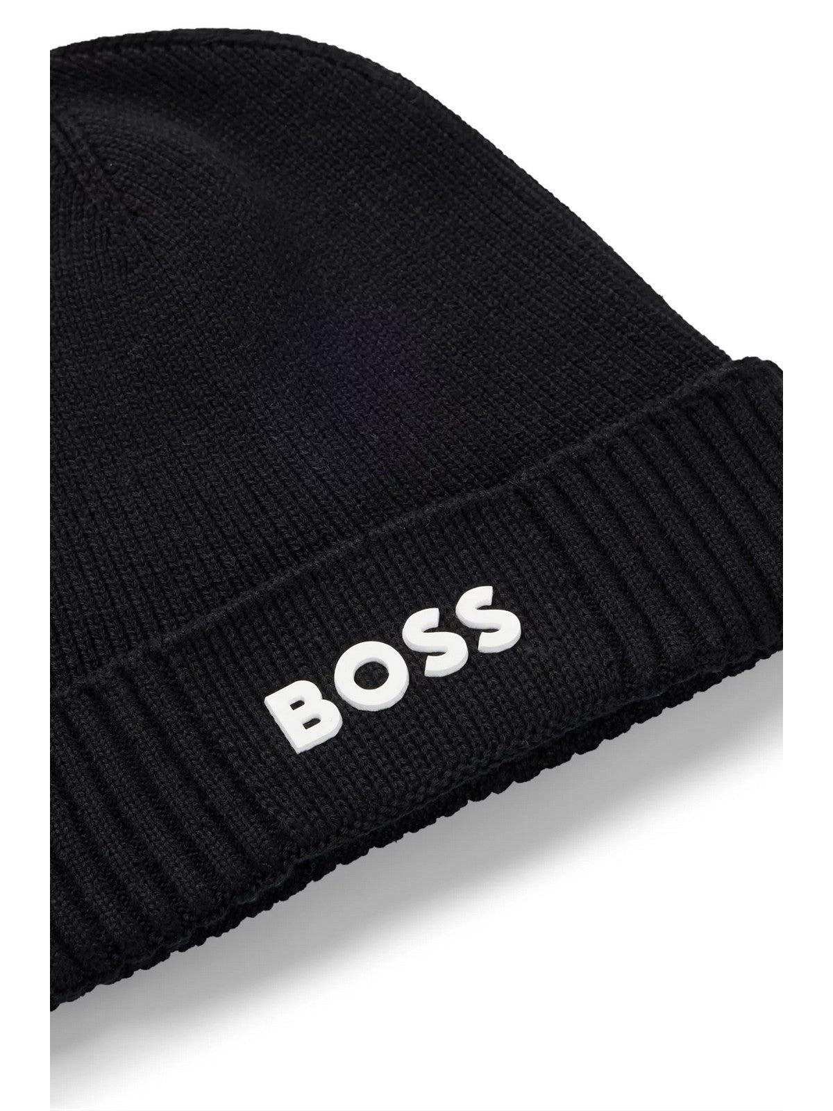 HUGO BOSS Cappello Uomo 50499423 001 Nero - Stilato