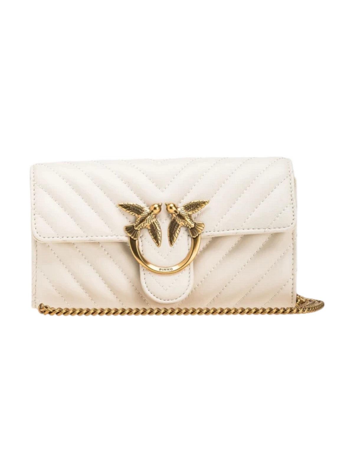 PINKO Portafoglio Donna Love one wallet 100062-A0GK Z14Q Bianco - Stilato