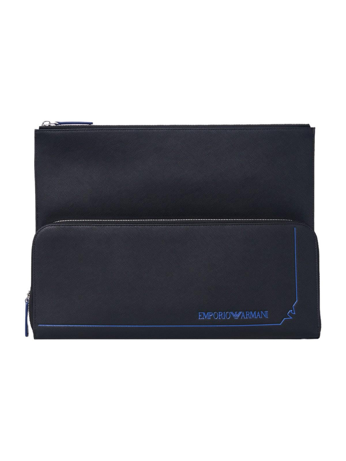 EMPORIO ARMANI Pochette Uomo Y4R524 Y731E 80001 Nero - Stilato