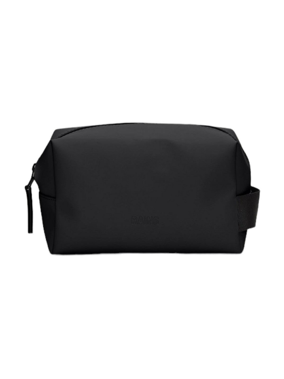 RAINS Pochette Unisex adulto Wash Bag Small W3 15580 01 Black Nero - Stilato