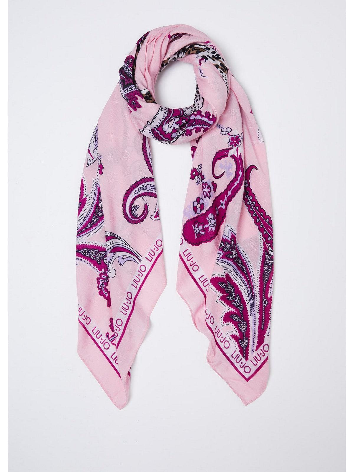 LIU JO SOFT Foulard Donna 2A4047T0300 32010 Rosa - Stilato