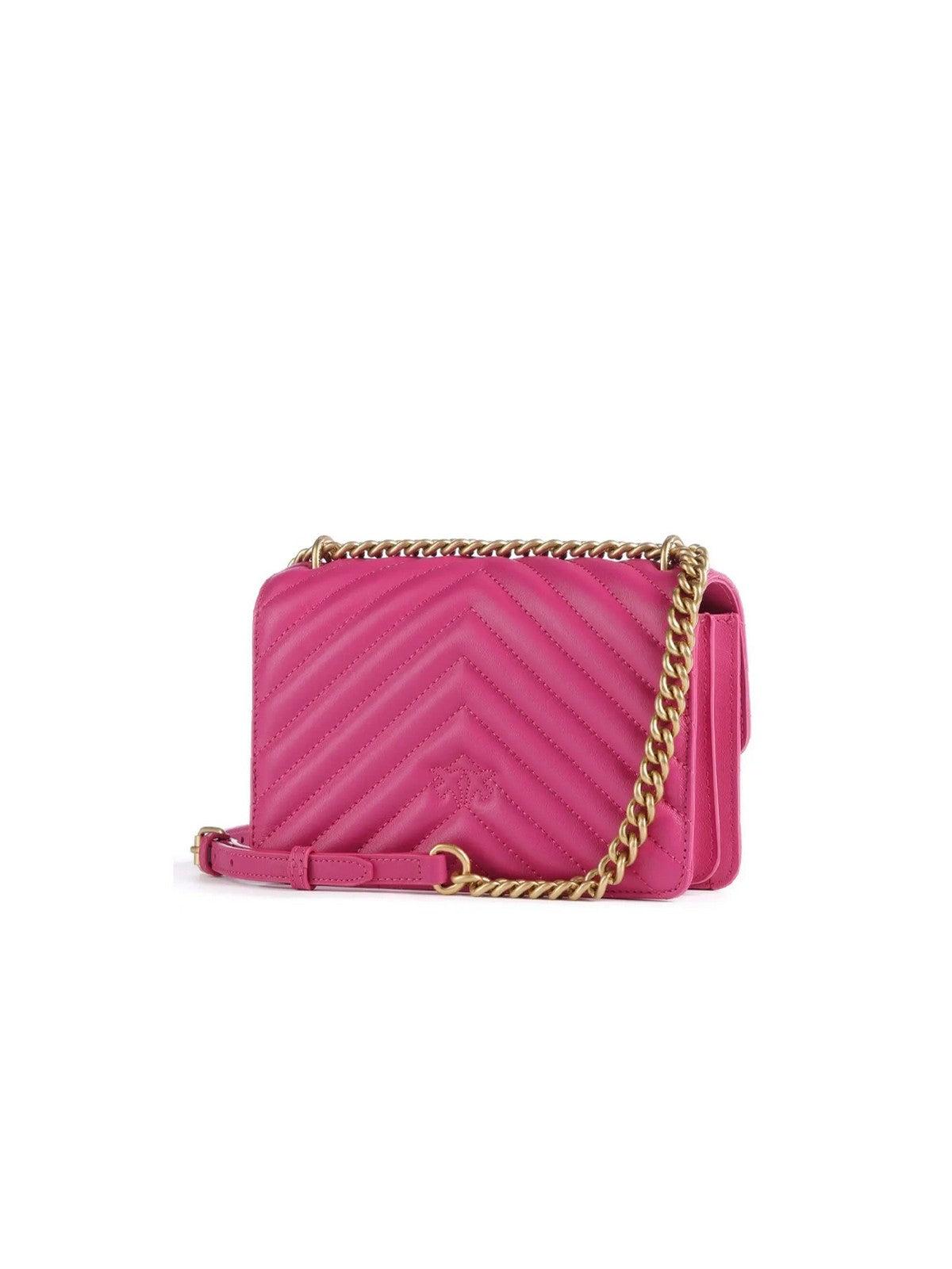 PINKO Borsa Donna Love one mini 100074-A0GK N17Q Rosa - Stilato