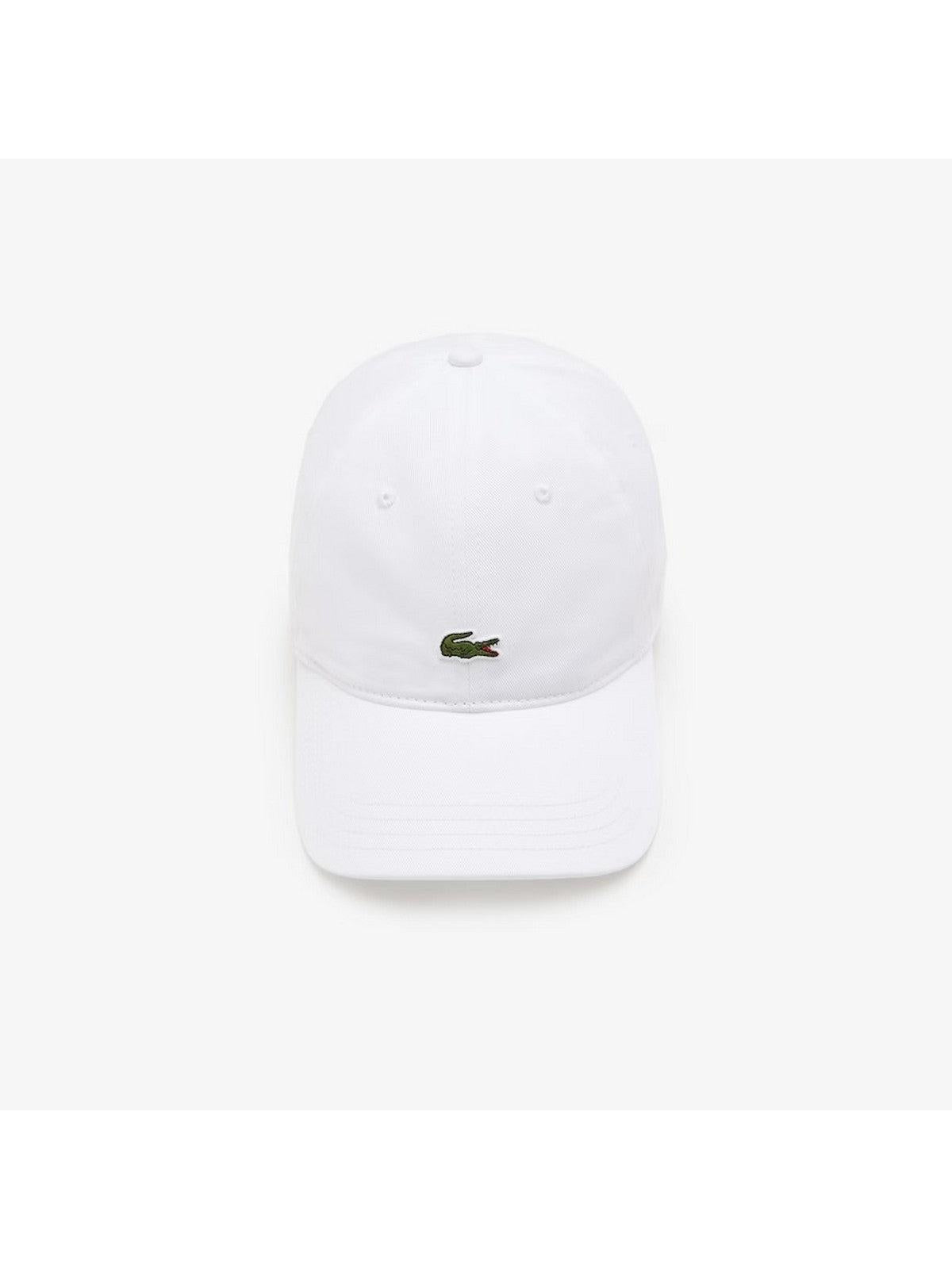 LACOSTE Cappello Uomo RK0491 001 Bianco - Stilato