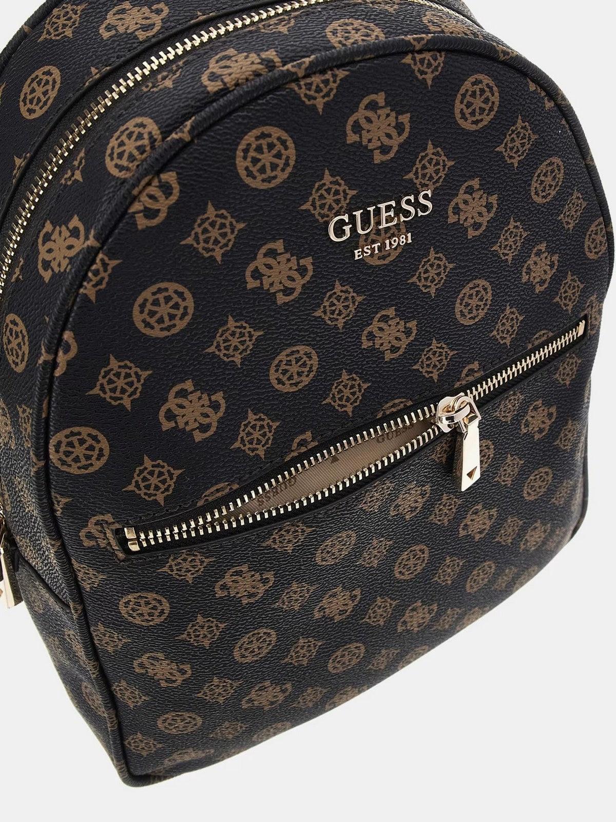 GUESS Zaino Donna Handbag HWPQ69 95320 BRO Marrone - Stilato