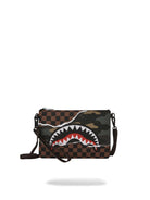 SPRAYGROUND Pochette Uomo TEAR IT UP CAMO POCHETTE 910B6041NSZ Marrone - Stilato