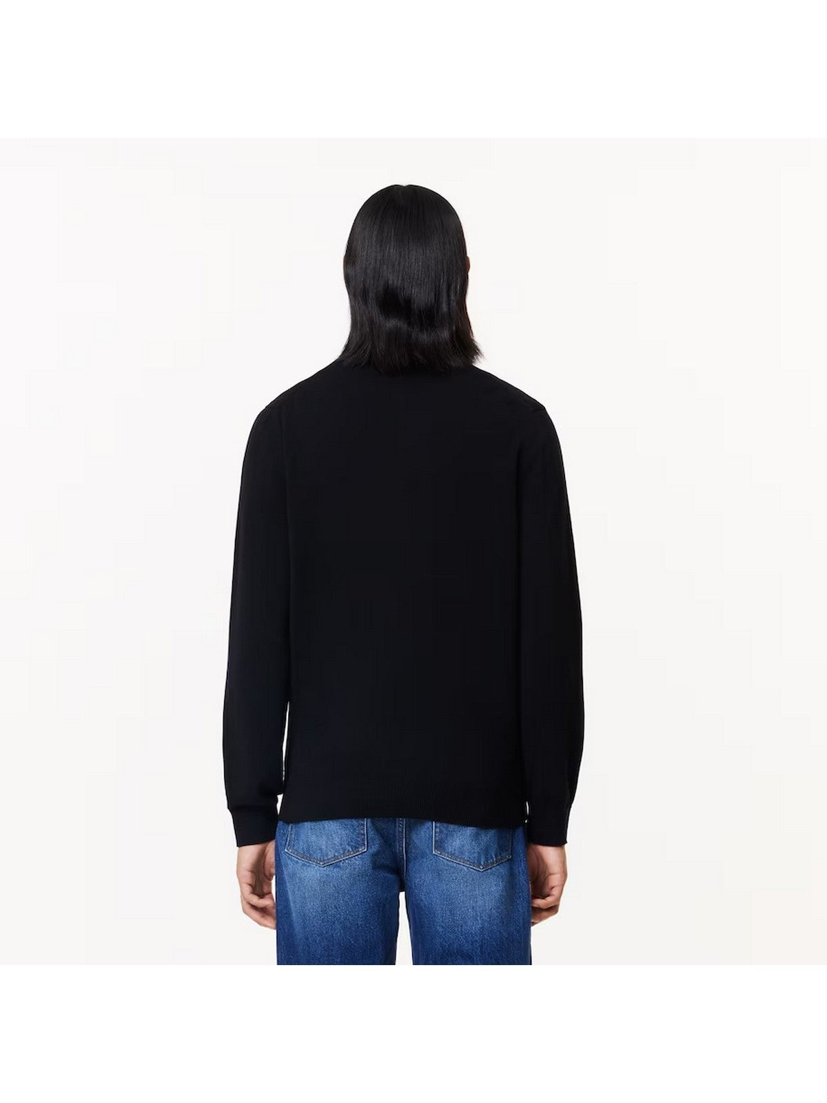 LACOSTE Cardigan Uomo AH1957 031 Nero - Stilato