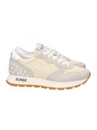 SUN68 Sneaker Donna Stargirl transparent patch Z33206 31 Bianco - Stilato