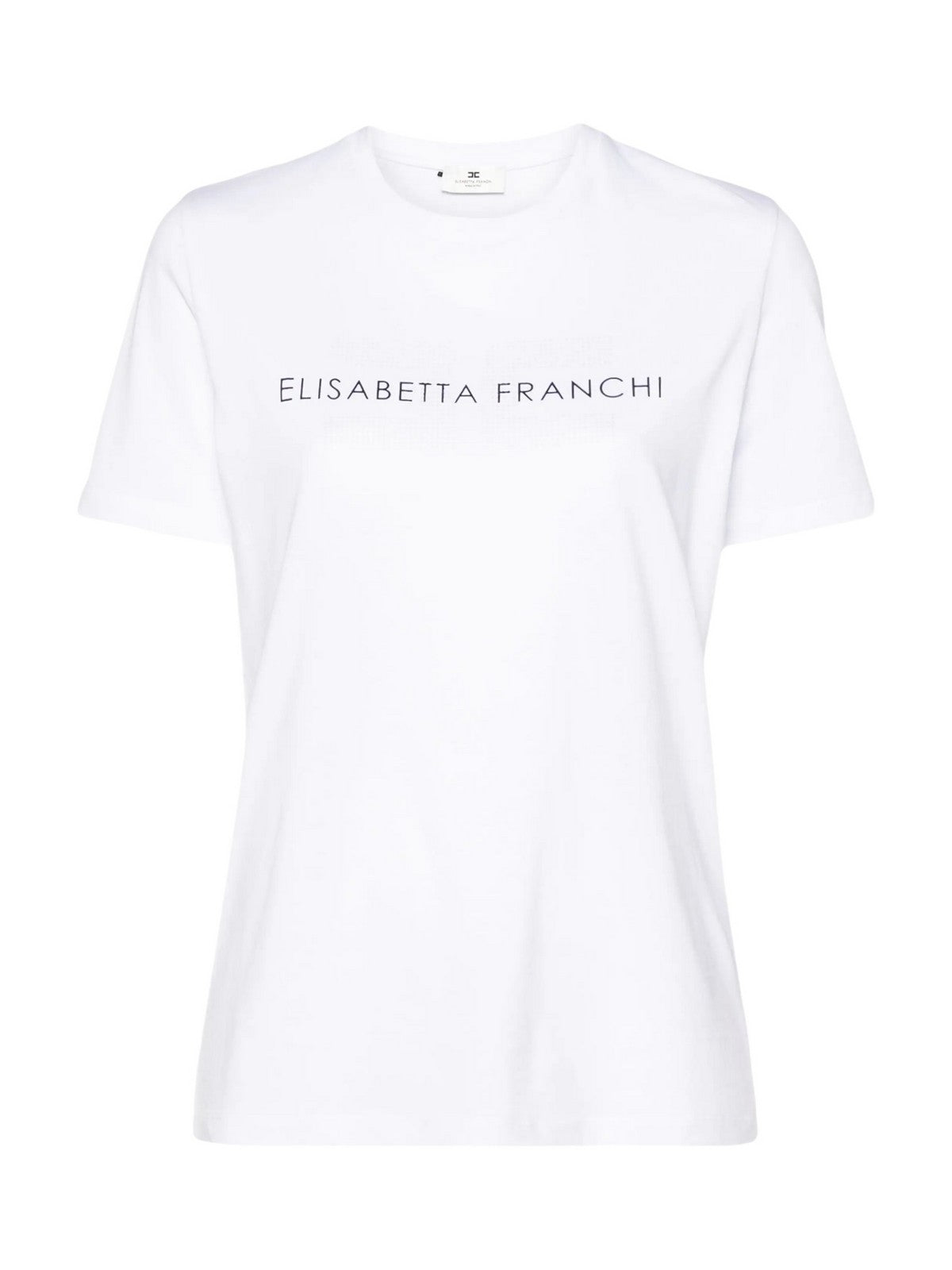 Elisabetta Franchi Maglia Bianca Donna MA00346E2 270 Bianco - Stilato