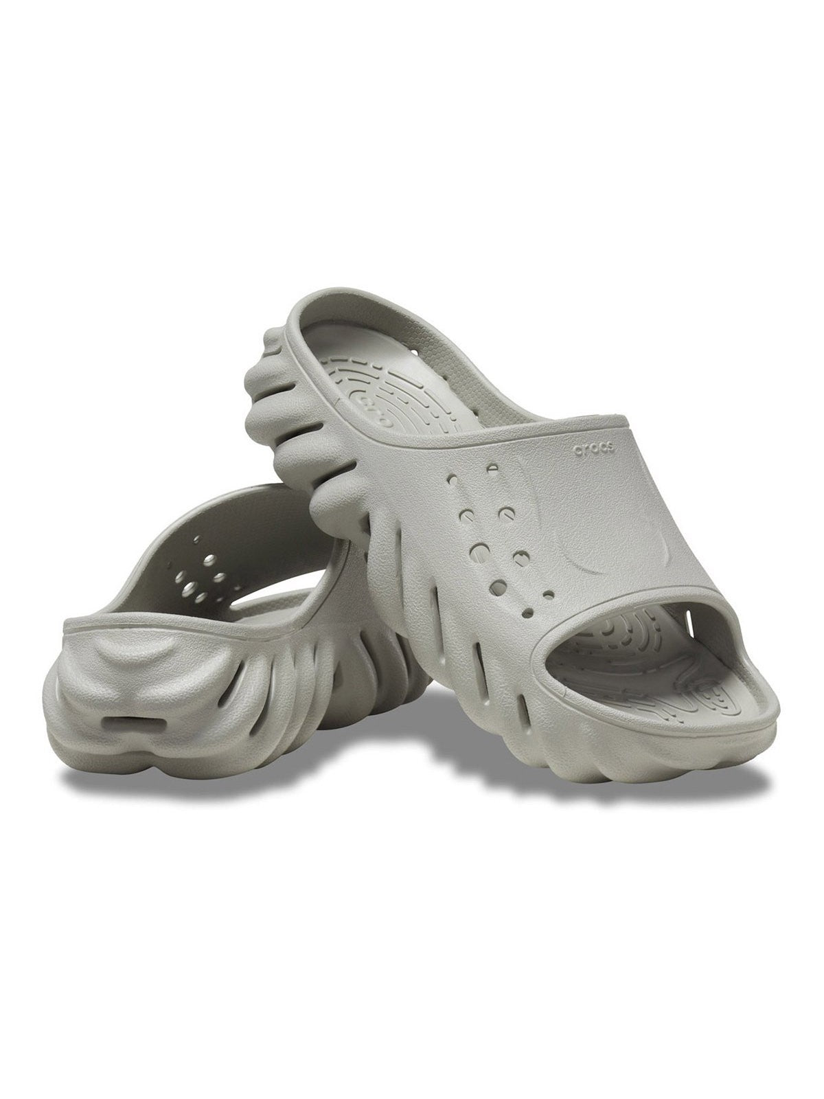 CROCS Ciabatta Unisex adulto Echo slide 208170 1LM Grigio - Stilato