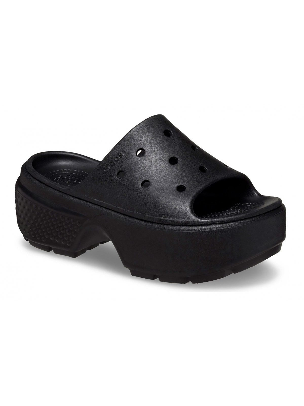 CROCS Ciabatta Donna Stomp Slide W 209346 001 Nero - Stilato