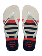 HAVAIANAS Infradito Uomo Hav. Top Nautical 4137126.6349 Bianco - Stilato