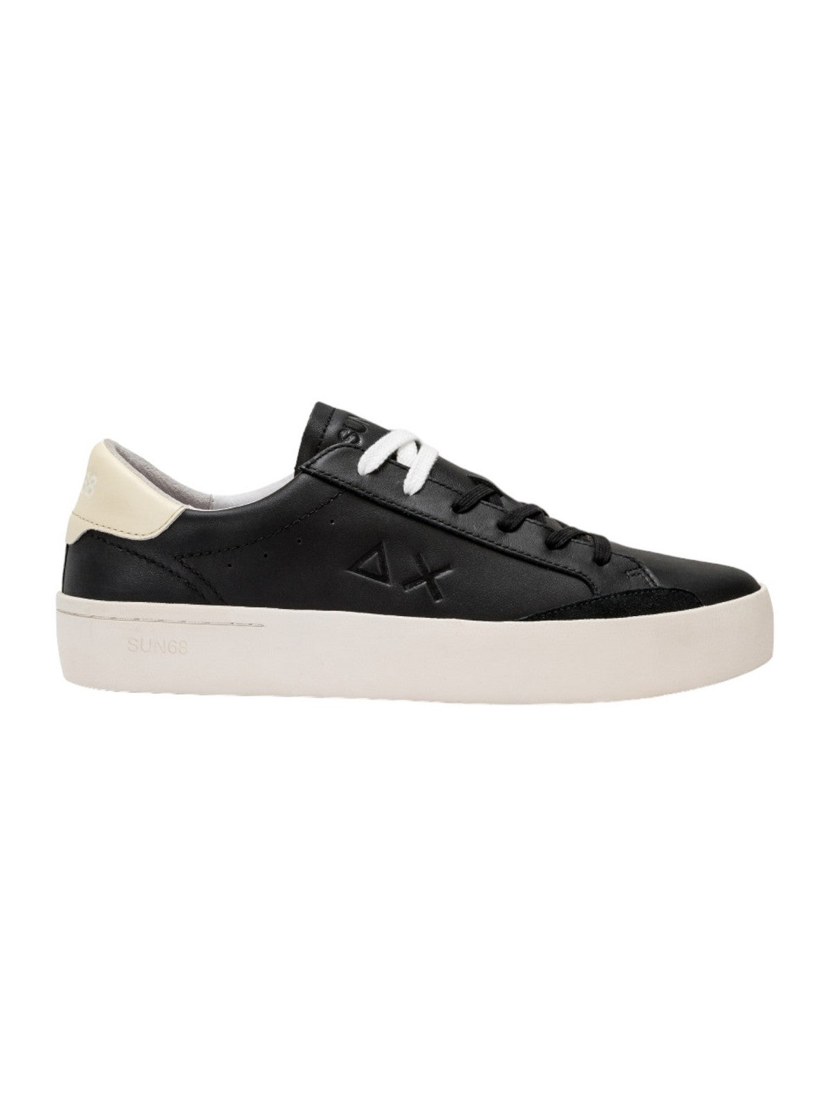 SUN68 Sneaker Uomo Street Leather Z34140 11 Nero - Stilato