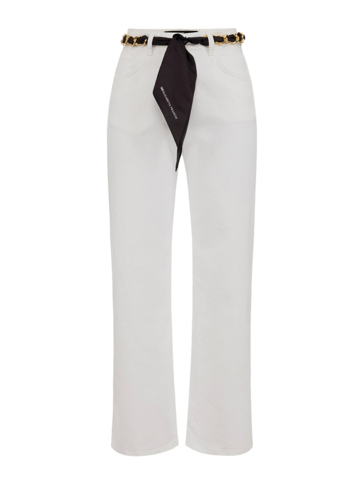 ELISABETTA FRANCHI Jeans Donna PJ42D41E2 360 Avorio - Stilato