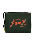 F**K Pochette Uomo FK24-A220MG Verde - Stilato