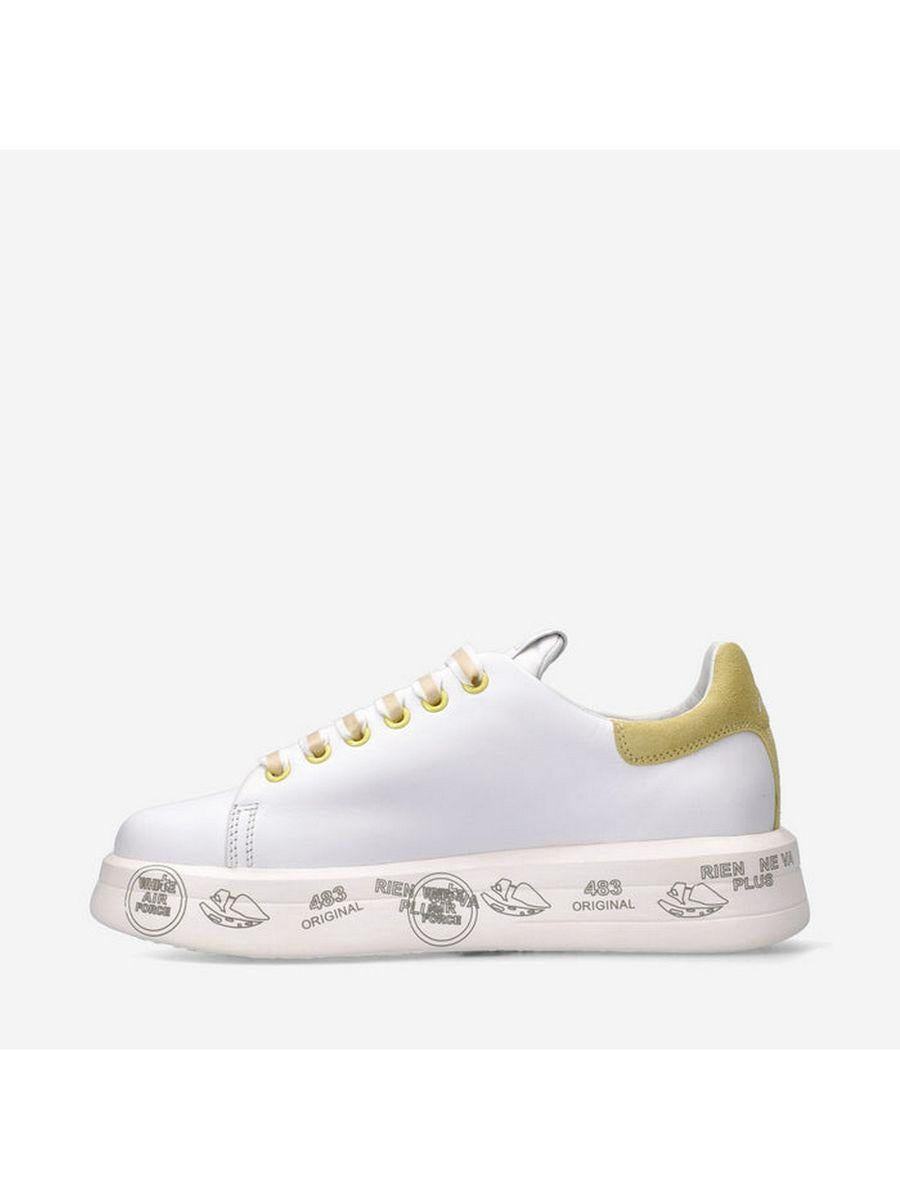 PREMIATA Sneaker Donna Belle BELLE VAR 5713 Bianco - Stilato