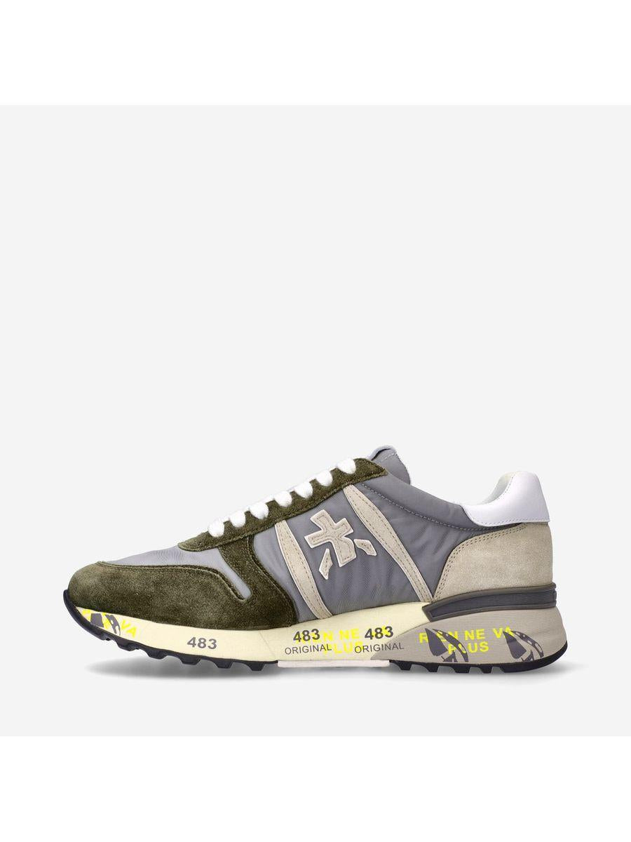 PREMIATA Sneaker Uomo Lander LANDER VAR 5195 Grigio - Stilato