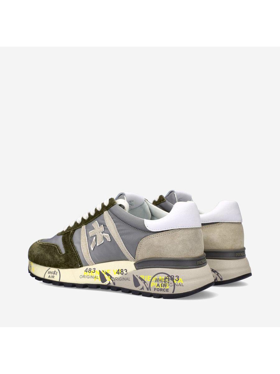 PREMIATA Sneaker Uomo Lander LANDER VAR 5195 Grigio - Stilato