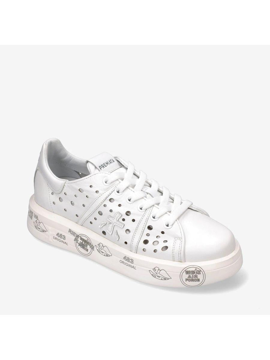 PREMIATA Sneaker Donna Belle BELLE VAR 5722 Bianco - Stilato