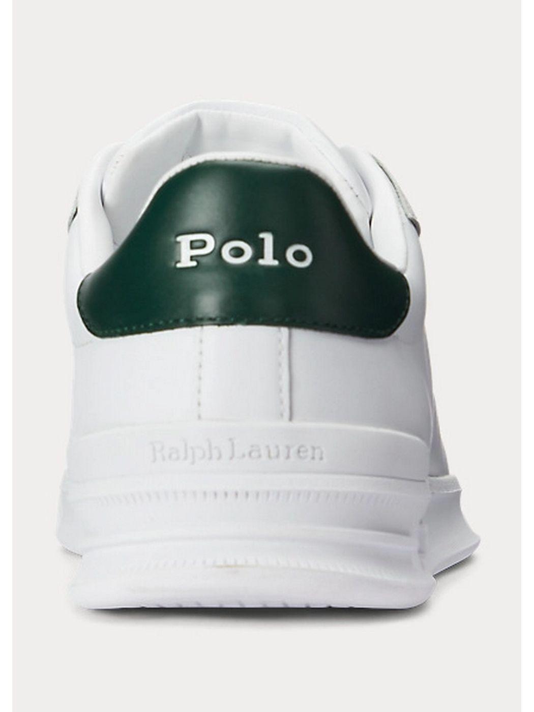 POLO RALPH LAUREN Sneaker Unisex adulto Heritage Court II 809829824 Bianco - Stilato