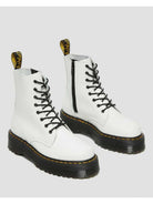 DR. MARTENS Stivali e Stivaletti Donna Jadon polished 15265100 Bianco - Stilato