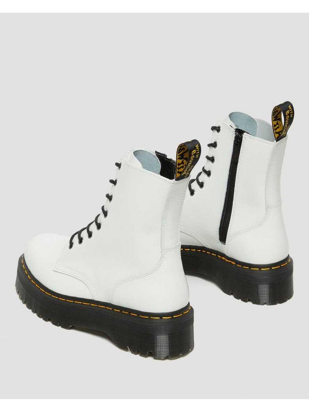 DR. MARTENS Stivali e Stivaletti Donna Jadon polished 15265100 Bianco - Stilato