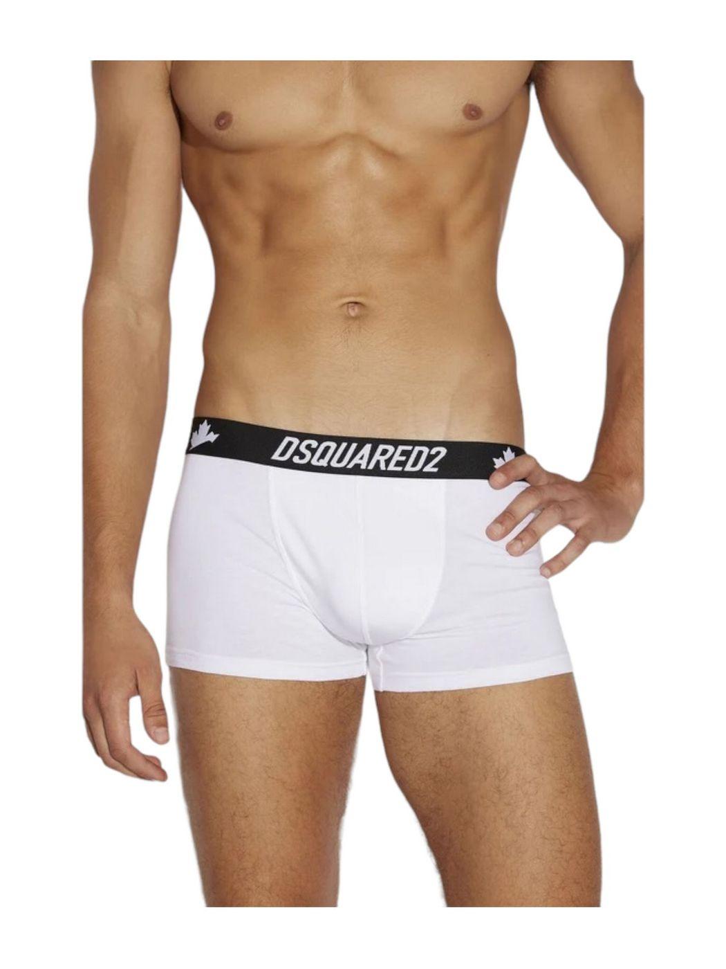 DSQUARED2 Slip Uomo D9LC64020 Bianco - Stilato