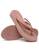 HAVAIANAS Infradito Donna Hav. Wedges 4146317.3544 Rosa - Stilato