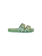 SENSI Ciabatta Donna La jolla flamingo 4151/FL 350 Verde - Stilato