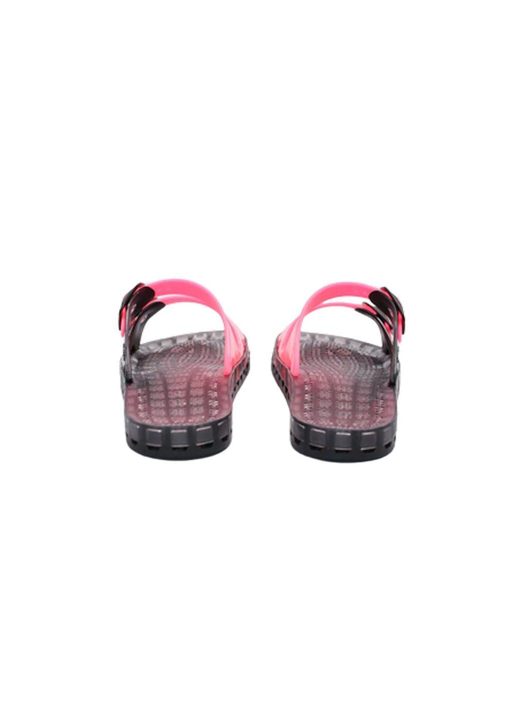 SENSI Ciabatta Unisex adulto la jolla black fluo 4151/BF 302 Rosa - Stilato