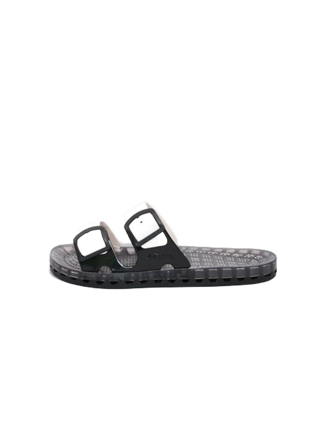 SENSI Ciabatta Unisex adulto la jolla black fluo 4151/BF 002 Bianco - Stilato